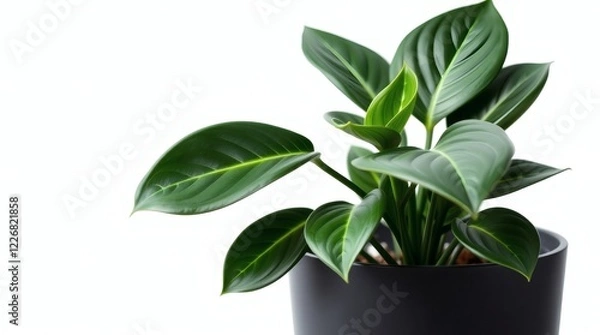 Obraz Green Plant in Black Pot