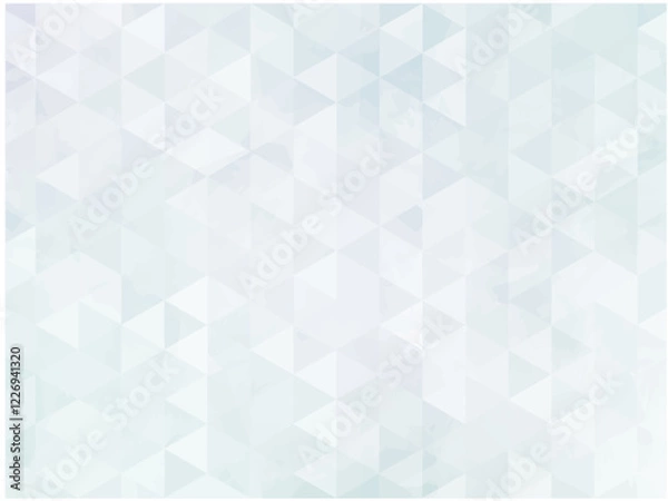 Obraz 白色の幾何学模様