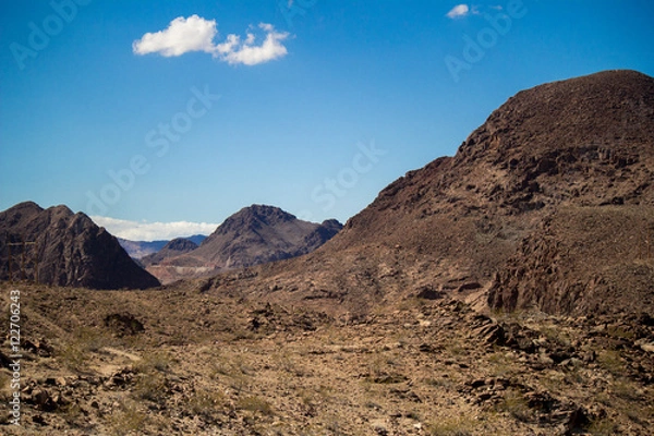 Obraz Rocks around Hoover Dam