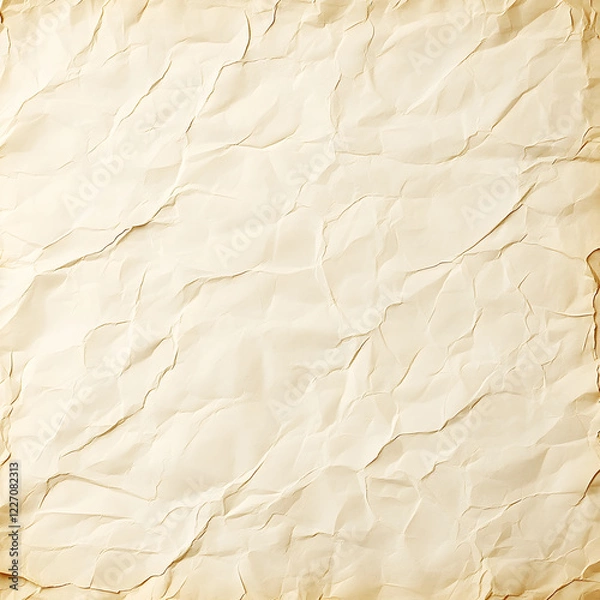 Fototapeta Old Paper Texture Background: Detailed Antique Paper with Authentic Aging Patterns and Warm Hues, Suitable for Certificates, Letters, and Retro Design Projects