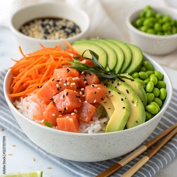 Obraz salad with vegetables