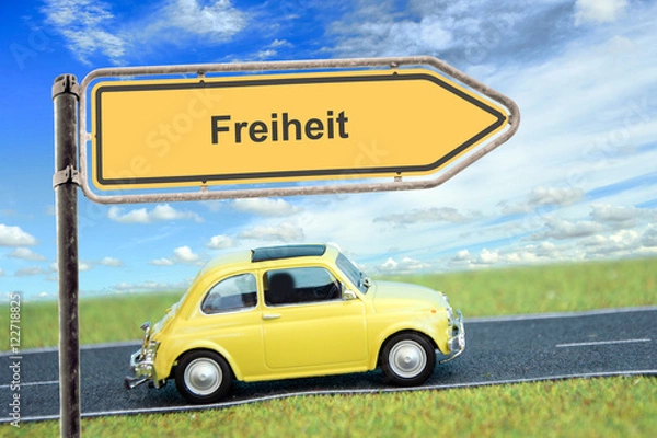 Fototapeta Schild 166 - Freiheit