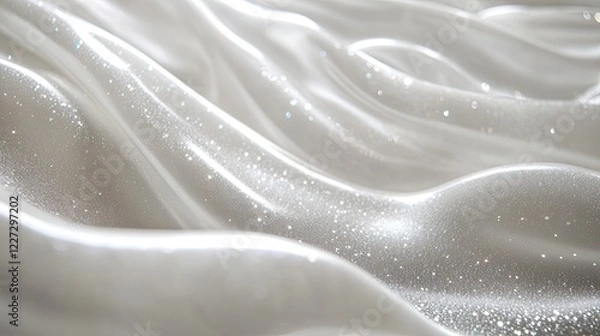 Fototapeta shiny multicolored water texture. Selective focus.