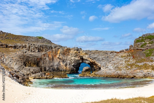 Obraz 小笠原諸島　南島の入り江