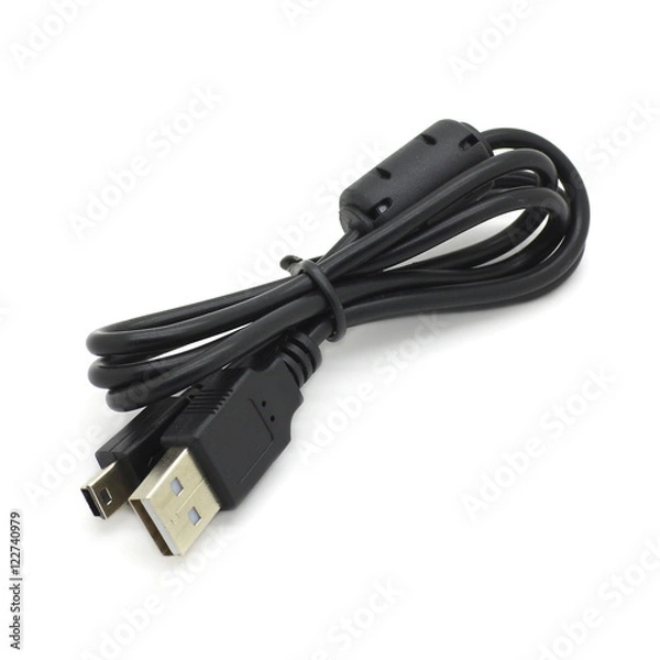 Obraz USB / Mini-USB Cable with Ferrite