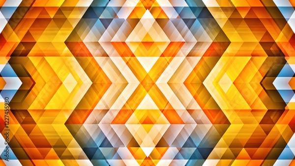 Obraz abstract background with triangles