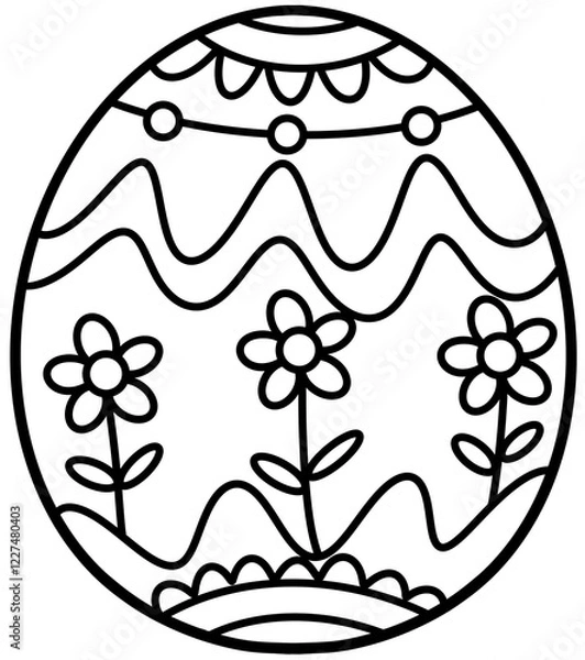 Fototapeta Easter egg