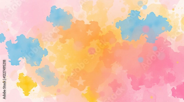 Obraz abstract watercolor background