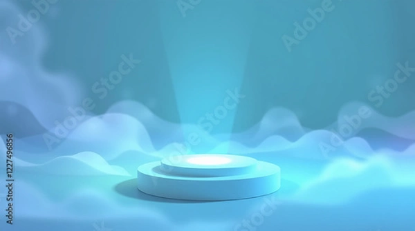 Obraz background with bubbles