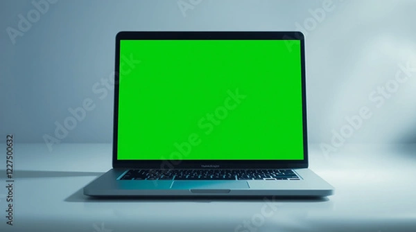 Obraz laptop with screen gareen