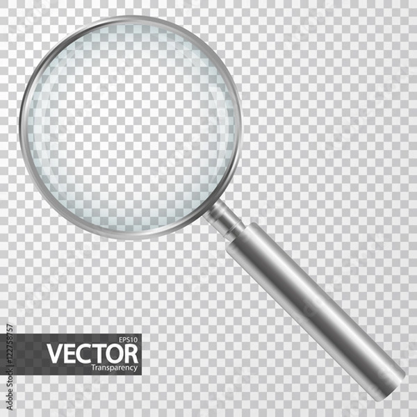 Fototapeta lupa z przezroczystością