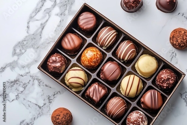 Obraz 商品用のバレンタインチョコレート
