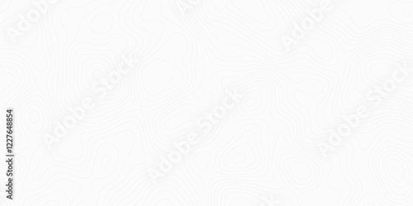 Fototapeta Abstract topographic contours map background .Topographic background and texture, monochrome image. Topography and geography map grid abstract backdrop. Business concept. Topography map concept.
