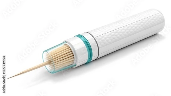 Obraz Realistic toothpick dispenser