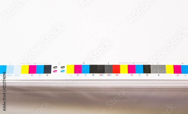 Obraz Colourful printing marks