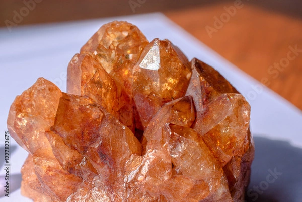 Obraz Orange Citrine Raw Crystal 