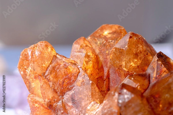 Obraz Orange Citrine Raw Crystal 