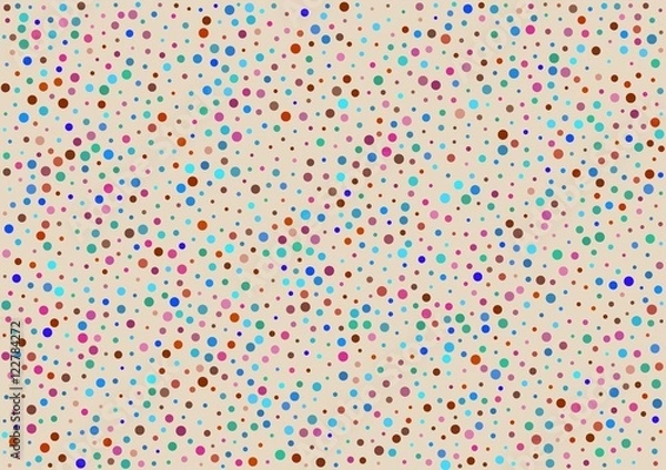 Fototapeta background with color dots