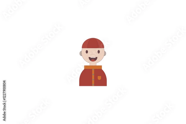 Fototapeta child in a cap