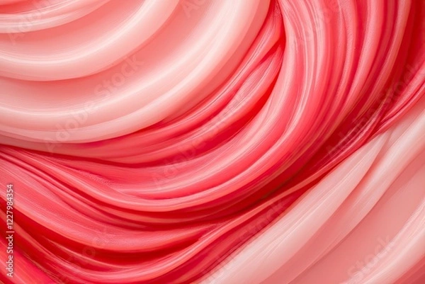 Fototapeta close-up of intertwined red and pink roses on soft pastel background symbolizing love and romance
