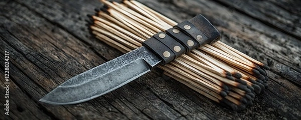 Obraz hunting knife