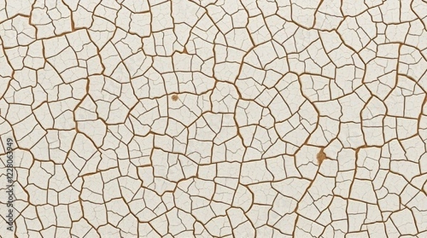 Obraz Crackle texture on glazed ceramic surface 