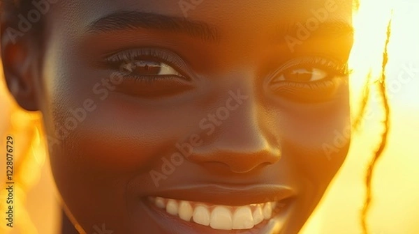 Fototapeta Emotion and expression, Emotion and expression, a serene figure meditating, eyes