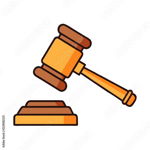 Obraz Gavel Icon