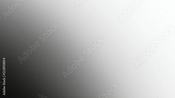 Fototapeta Elegant gray gradient background with soft vignette effect for versatile design projects