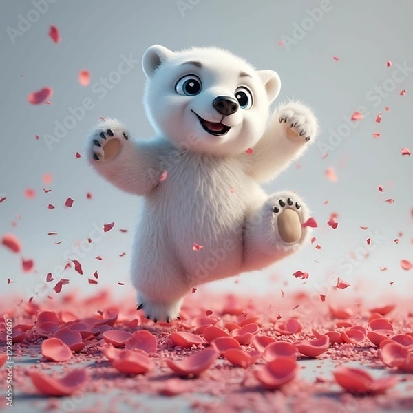 Obraz Polar Bear Valentine