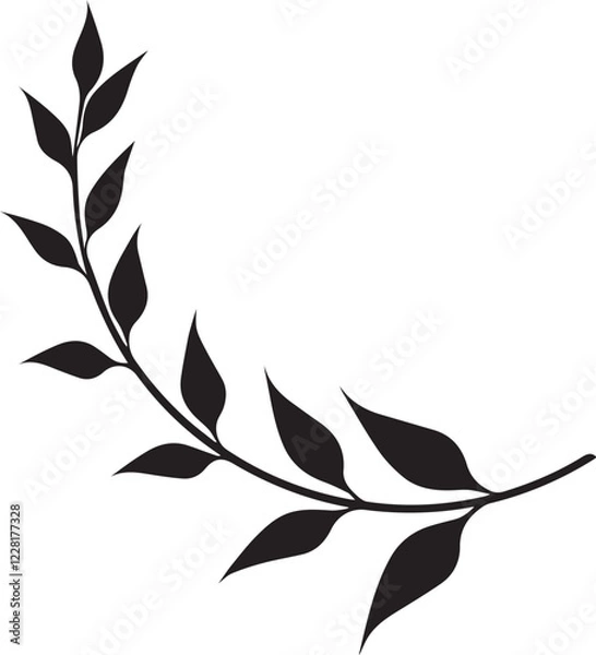 Obraz branch with leaves