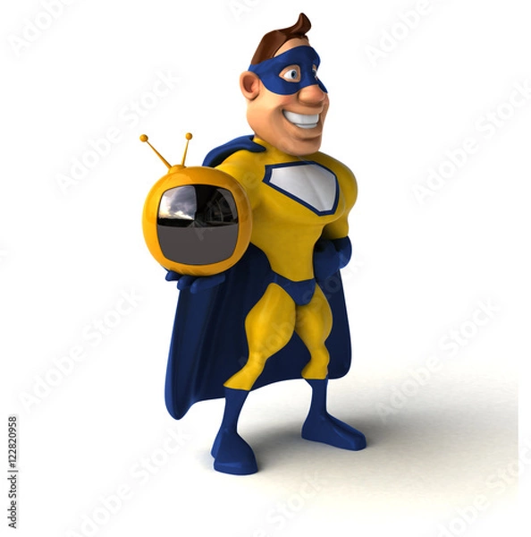 Fototapeta Fun superhero