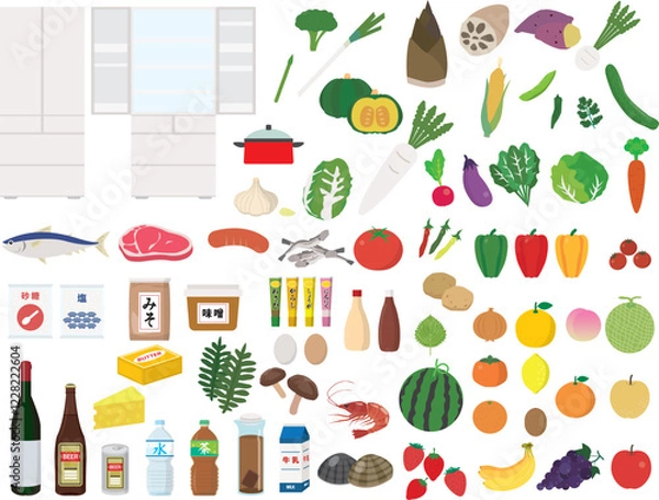 Fototapeta 冷蔵庫