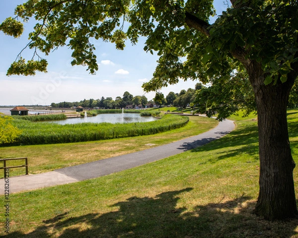 Obraz View from Promenade Park in Maldon, Essex