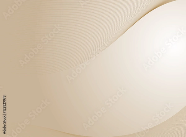 Fototapeta 背景　ラインアート（ブラウン）