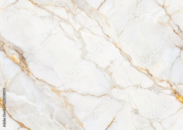 Fototapeta Pristine White Marble Texture: Minimalist Background Image