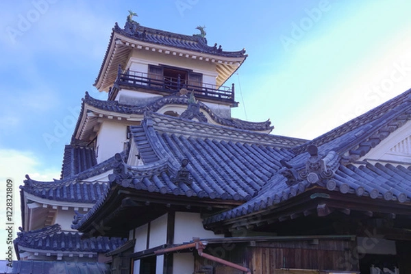 Obraz 高知城の天守閣