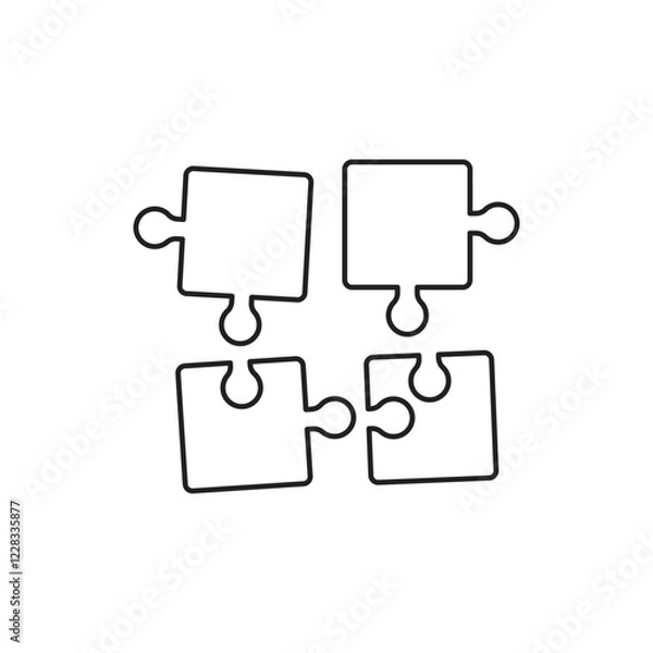 Obraz Concept icon outline