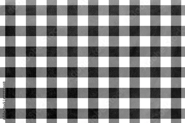 Obraz Watercolor checked pattern.