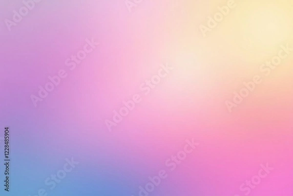 Obraz Gradient background with soft pastel hues, colorful, fuzzy, gradient