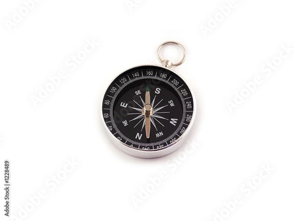 Obraz chrome compass