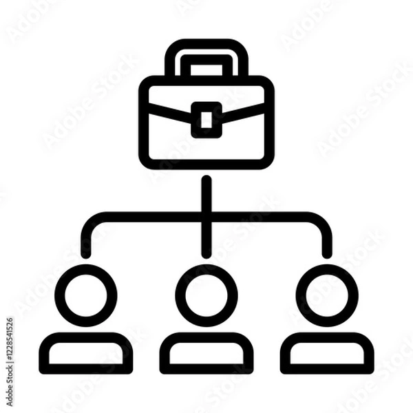 Obraz Interview Hierarchy