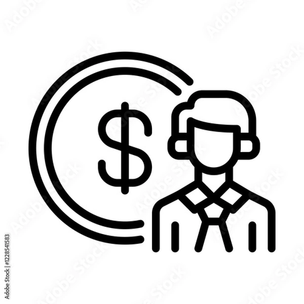 Obraz Employee Money