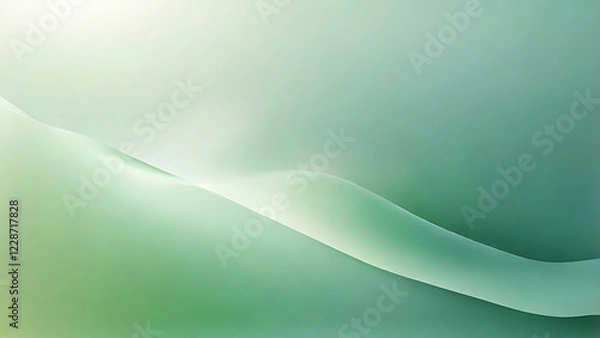 Fototapeta Simple Presentation Background in emerald and white Colors abstractart modern concept