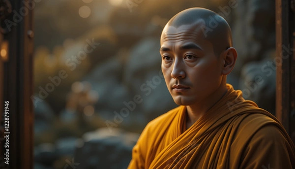 Obraz Buddhist monk