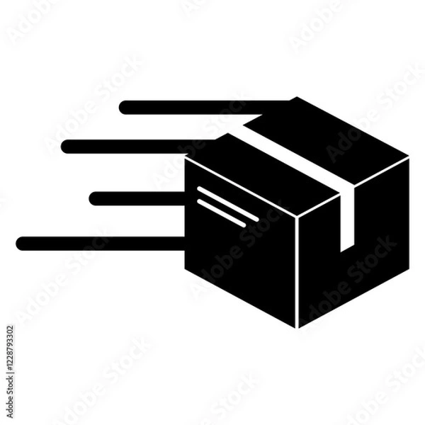 Fototapeta Express Package Delivery Icon