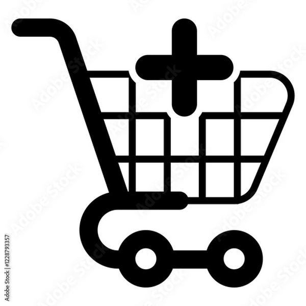 Fototapeta Shopping Cart Add to Cart Icon