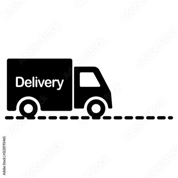 Obraz Delivery Truck Icon