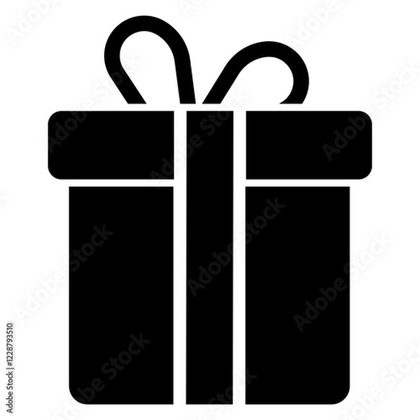 Fototapeta Gift Box Present Icon