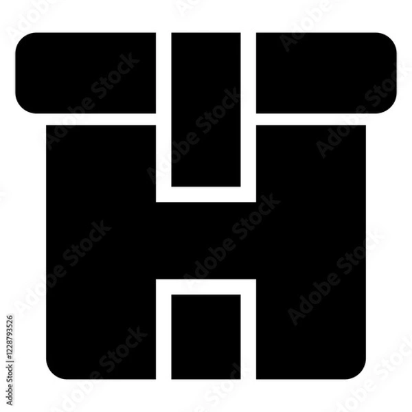 Fototapeta Shipping Box Icon